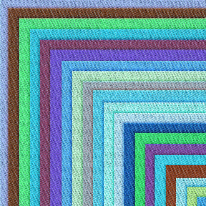 Round Patterned Purple Rug, pat2092lblu