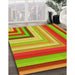 Machine Washable Transitional Green Rug in a Family Room, wshpat2092yw