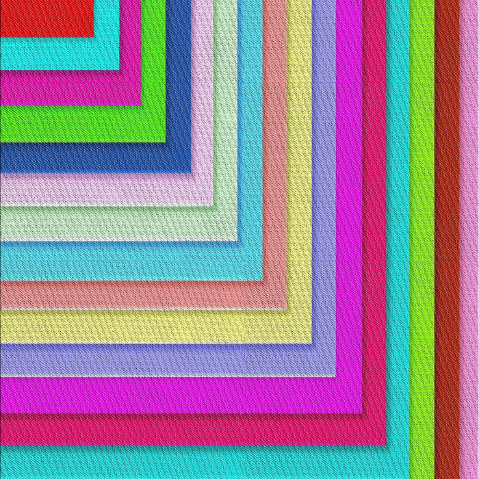 Patterned Green Modern Rug, pat2092