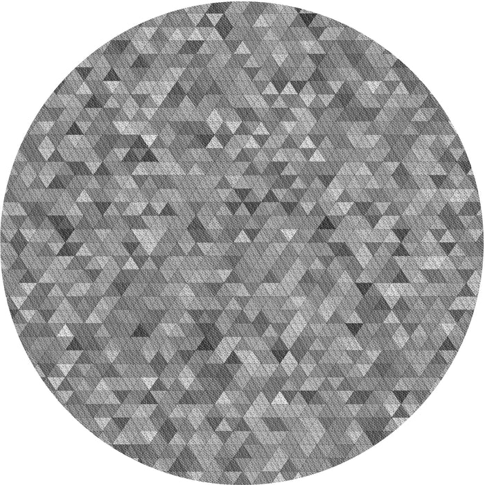 Square Machine Washable Transitional Dark Gray Rug in a Living Room, wshpat2093gry