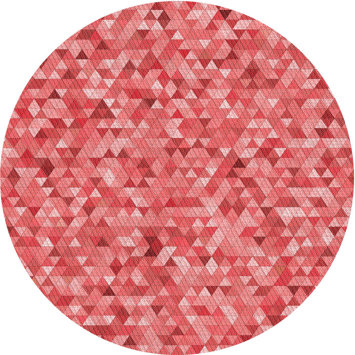 Square Machine Washable Transitional Red Rug in a Living Room, wshpat2093rd