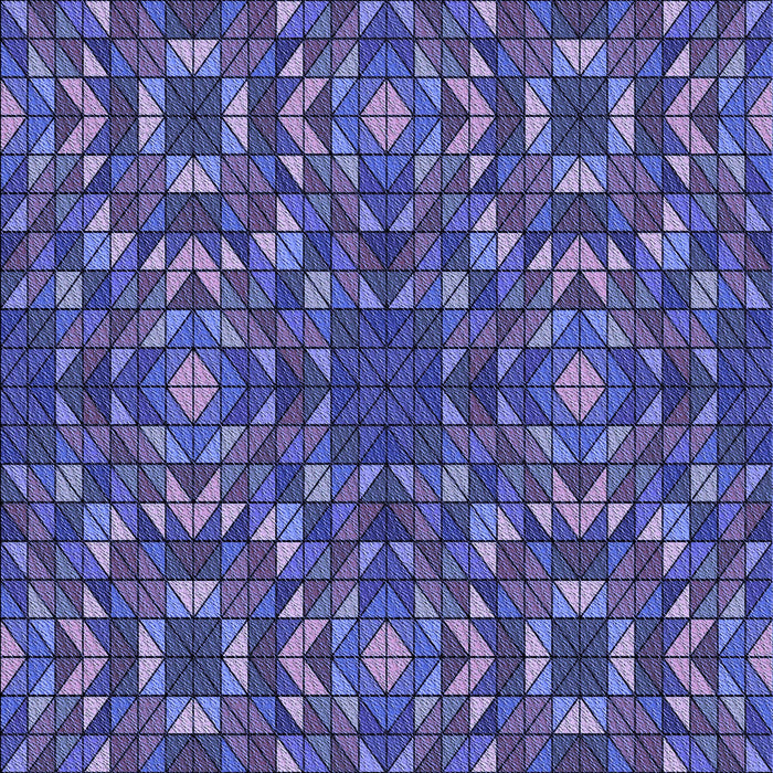 Patterned Light Slate Blue Rug, pat2094blu