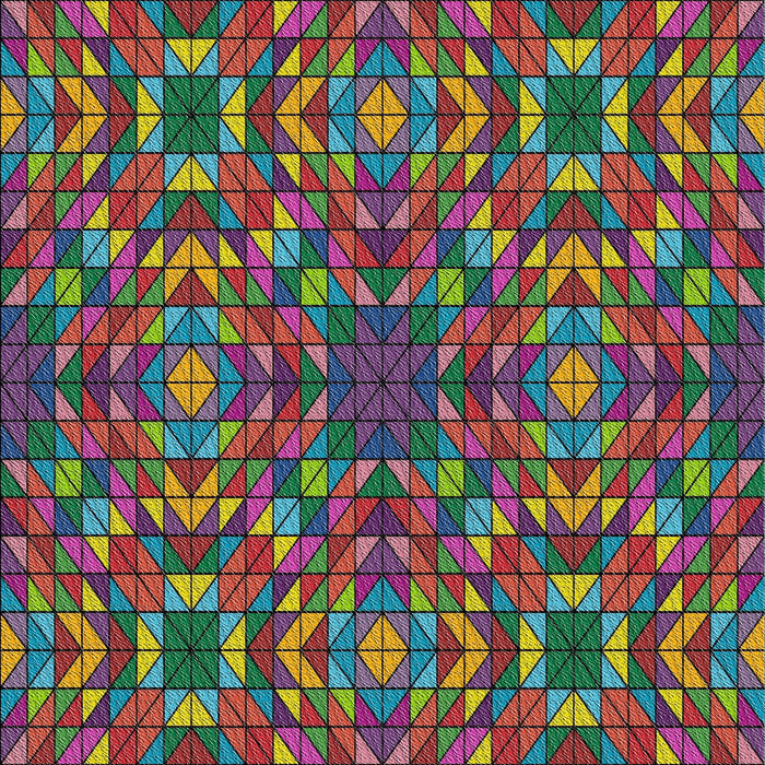 Patterned Green Modern Rug, pat2094