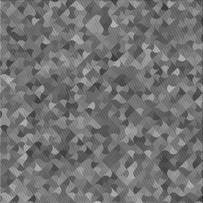 Round Patterned Gray Rug, pat2095gry