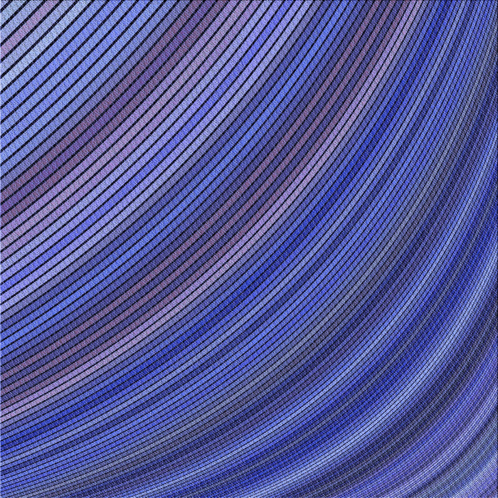 Round Patterned Light Slate Blue Rug, pat2096blu