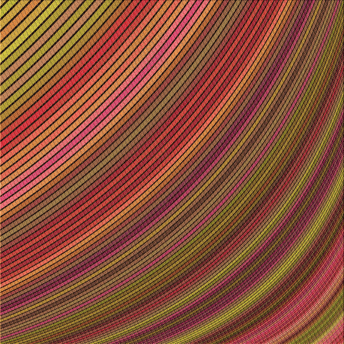 Round Machine Washable Transitional Saffron Red Rug, wshpat2096org