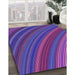 Machine Washable Transitional Dark Magenta Purple Rug in a Family Room, wshpat2096pur