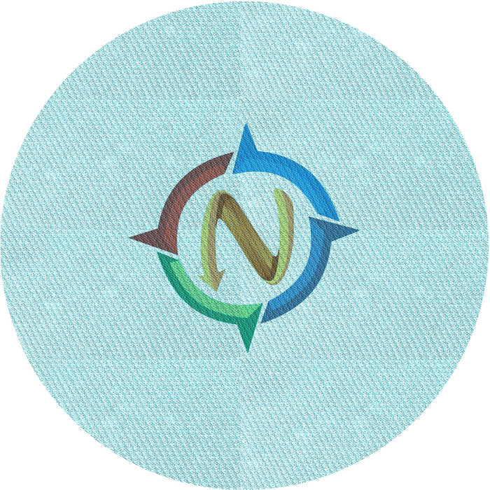 Square Machine Washable Transitional Diamond Blue Rug in a Living Room, wshpat2098lblu