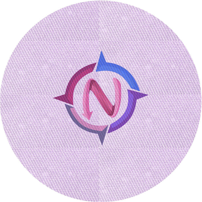 Square Machine Washable Transitional Bright Lilac Purple Rug in a Living Room, wshpat2098pur