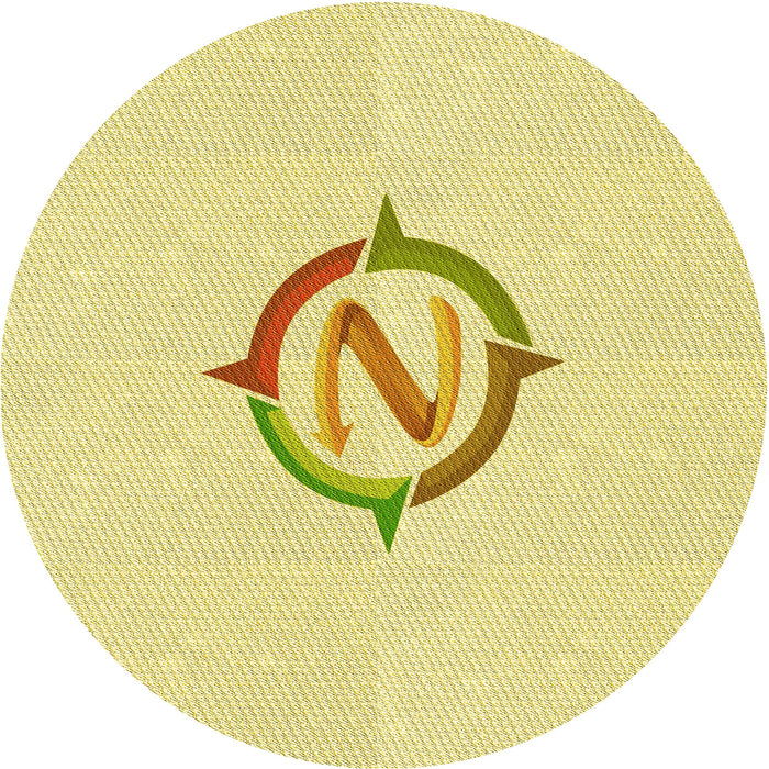 Square Patterned Sun Yellow Rug, pat2098yw