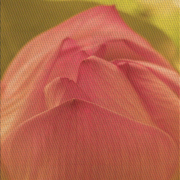 Patterned Orange Rug, pat2099org