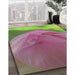 Machine Washable Transitional Pink Rug in a Family Room, wshpat2099