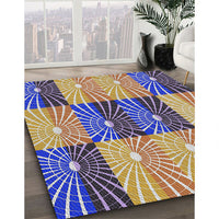 Patterned Purple Novelty Rug, pat20