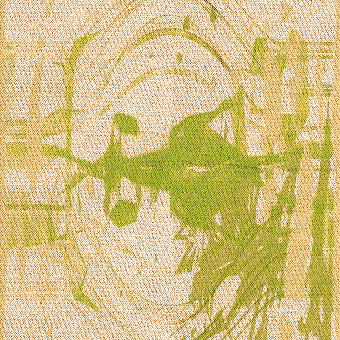 Machine Washable Transitional Sun Yellow Rug, wshpat21org