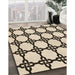 Machine Washable Transitional Coffee Brown Rug in a Family Room, wshpat210brn