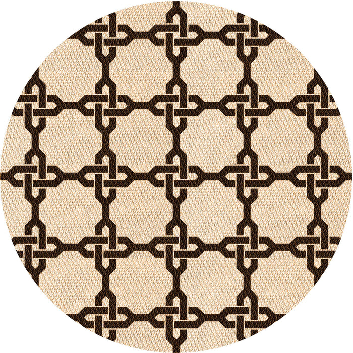 Square Machine Washable Transitional Saddle Brown Rug in a Living Room, wshpat210org