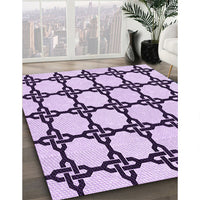 Patterned Purple Rug, pat210pur