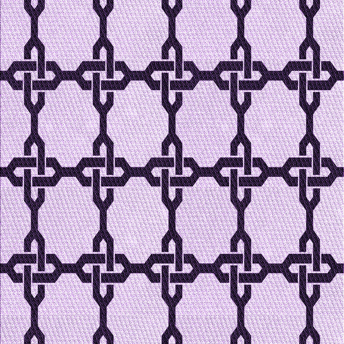 Machine Washable Transitional Purple Rug, wshpat210pur