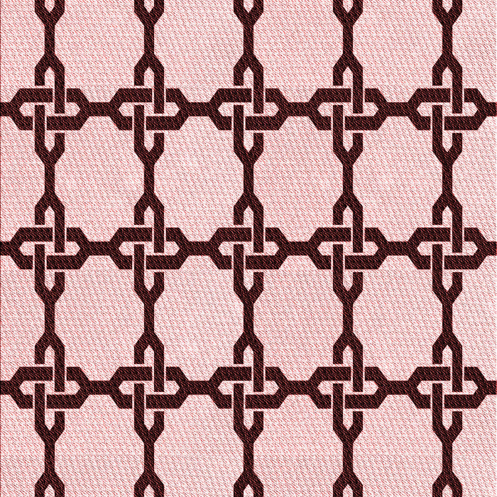 Machine Washable Transitional Brown Red Rug, wshpat210rd