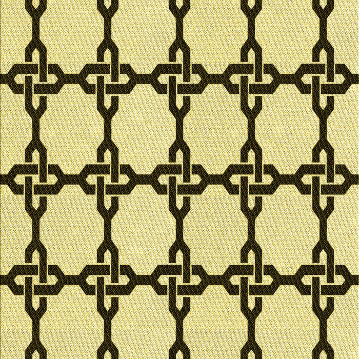 Patterned Oak Brown Rug, pat210yw