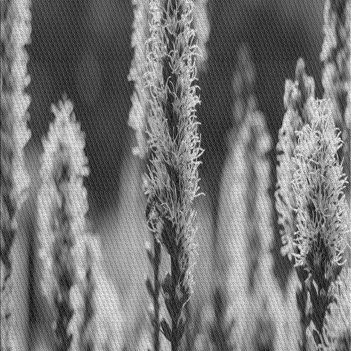 Patterned Dark Gray Rug, pat2100gry