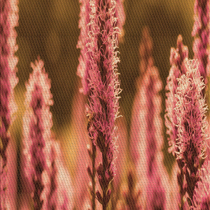 Patterned Tomato Red Rug, pat2100org