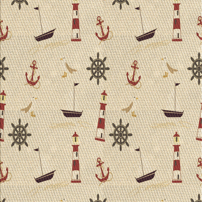 Patterned Peru Brown Rug, pat2102brn