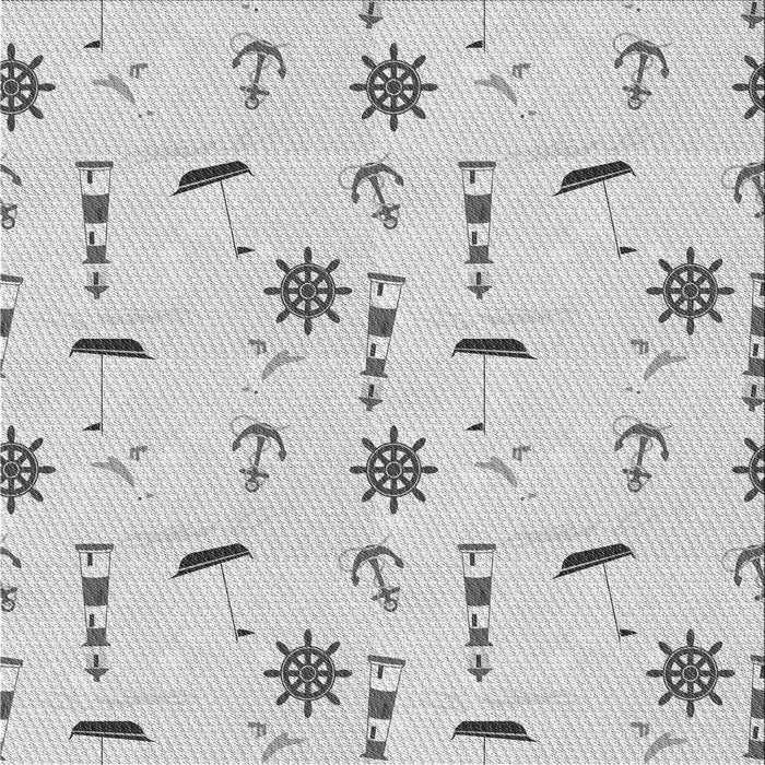 Round Machine Washable Transitional Platinum Gray Rug, wshpat2102gry