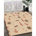 Machine Washable Transitional Orange Rug in a Family Room, wshpat2102org