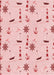 Patterned Light Rose Pink Rug, pat2102rd