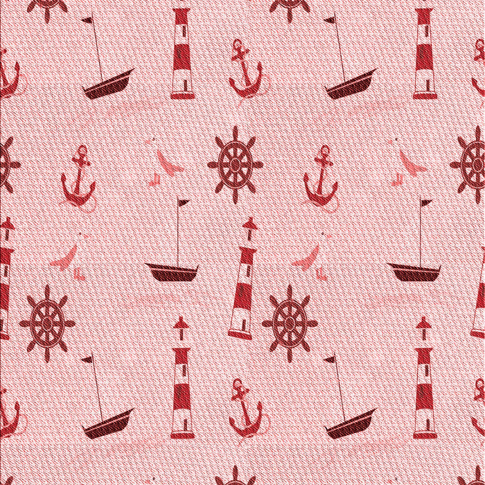 Patterned Light Rose Pink Rug, pat2102rd