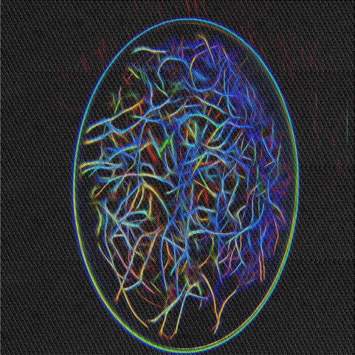 Square Patterned Black Novelty Rug, pat2103