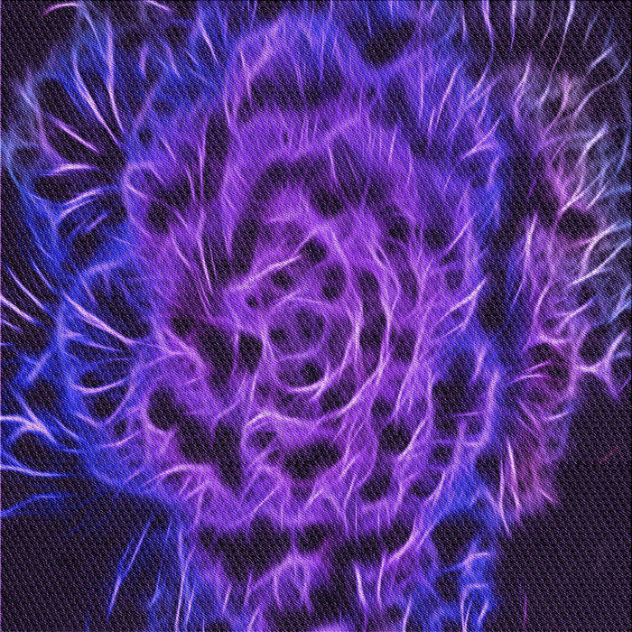 Round Machine Washable Transitional Bright Purple Rug, wshpat2104pur