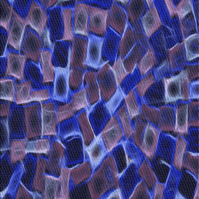 Patterned Denim Dark Blue Rug, pat2105blu