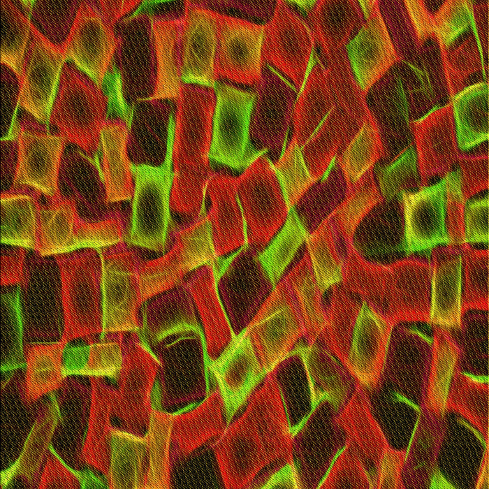 Patterned Dark Yellow Green Rug, pat2105yw