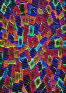 Patterned Plum Purple Modern Rug, pat2105