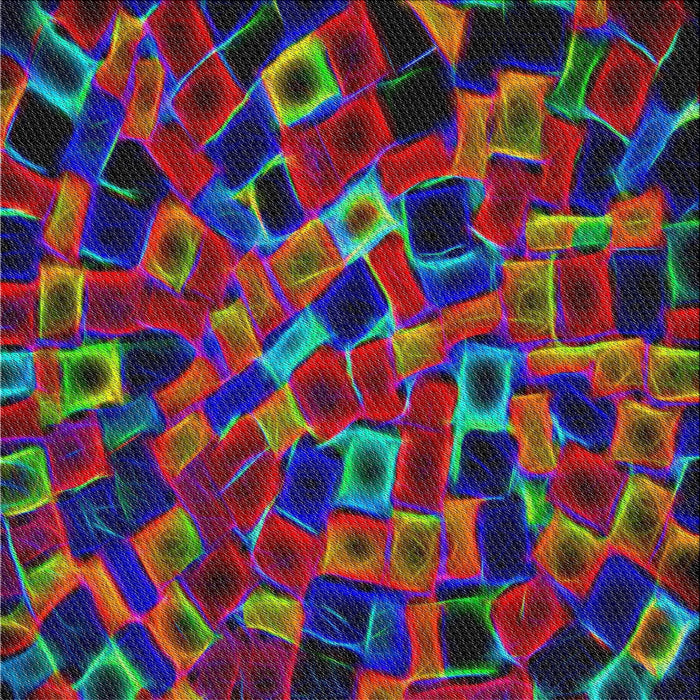 Square Patterned Plum Purple Modern Rug, pat2105