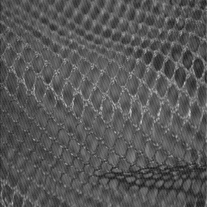 Patterned Dark Gray Black Rug, pat2106gry