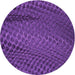 Square Patterned Bright Purple Rug, pat2106pur