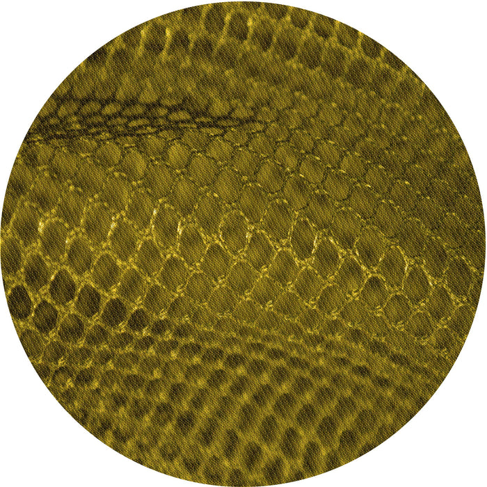 Square Patterned Bakers Brown Rug, pat2106yw