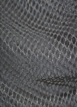 Patterned Charcoal Black Novelty Rug, pat2106