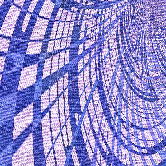 Patterned Mauve Purple Rug, pat2107pur