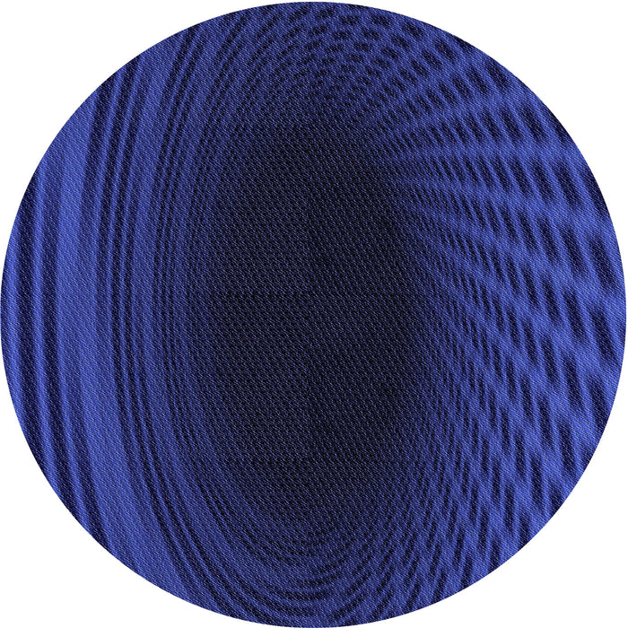 Square Patterned Blue Rug, pat2108blu