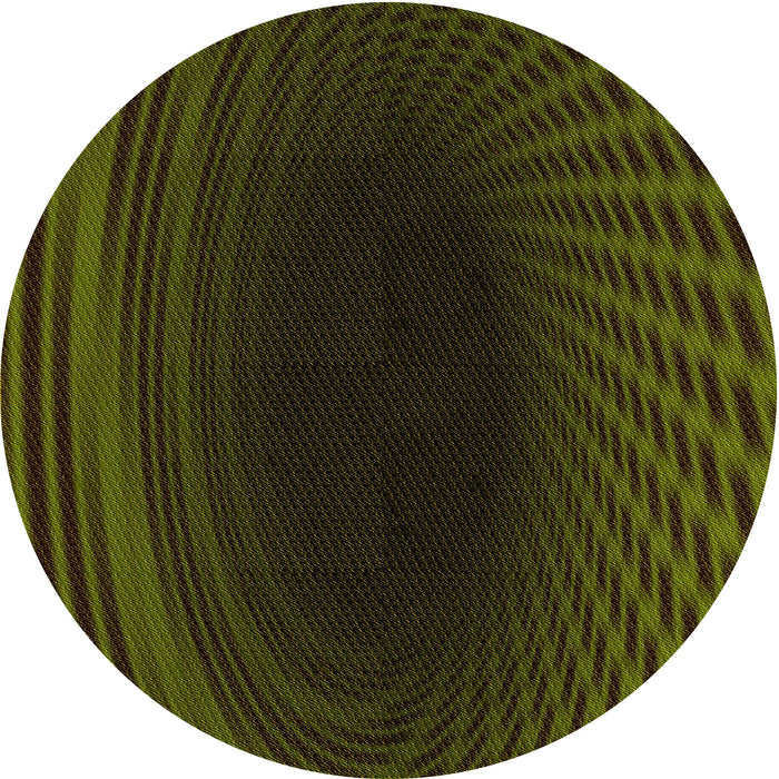 Square Machine Washable Transitional Olive Green Rug in a Living Room, wshpat2108yw