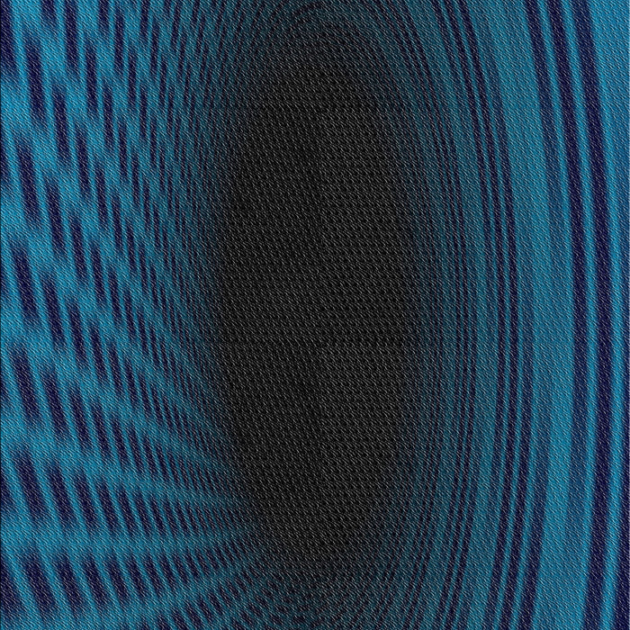 Patterned Blue Novelty Rug, pat2108