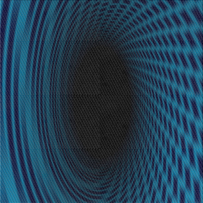 Sideview of Machine Washable Transitional Night Blue Rug, wshpat2108