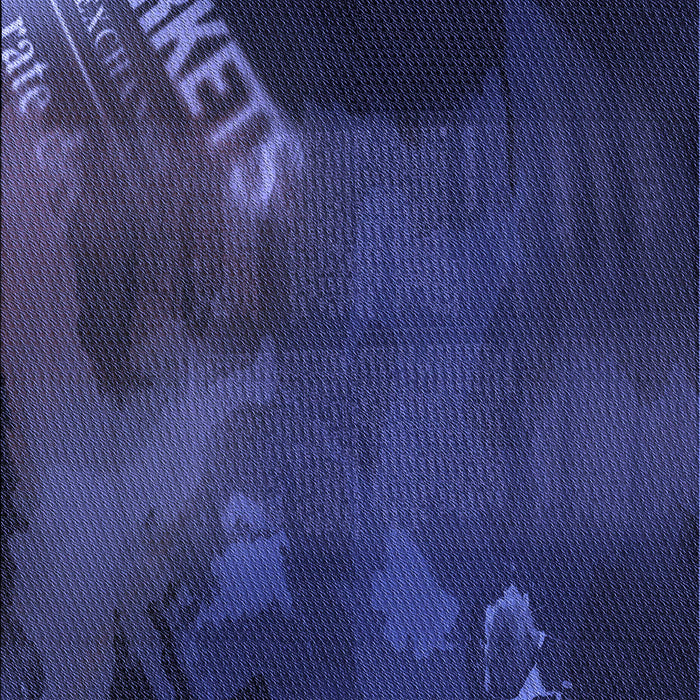 Patterned Royal Blue Rug, pat2109blu