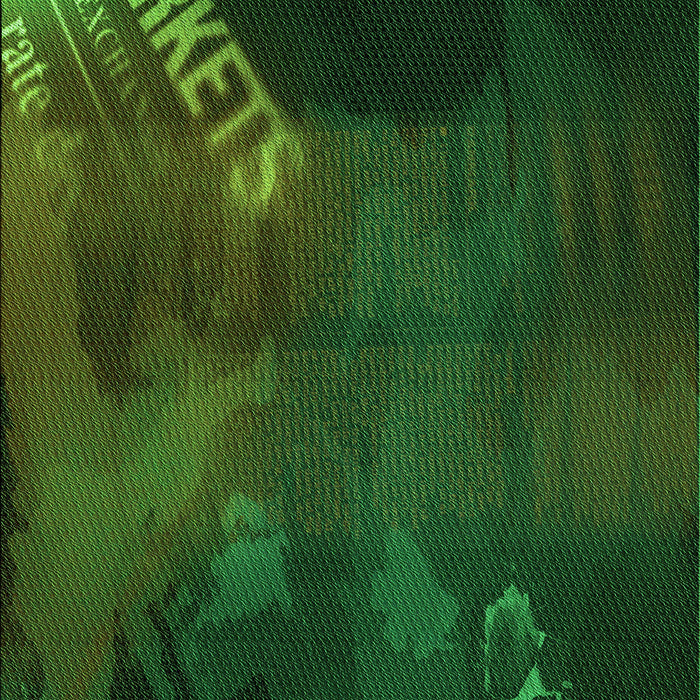 Patterned Dark Forest Green Rug, pat2109grn