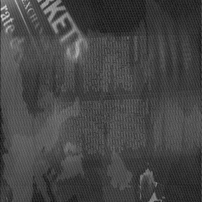 Machine Washable Transitional Carbon Gray Rug, wshpat2109gry