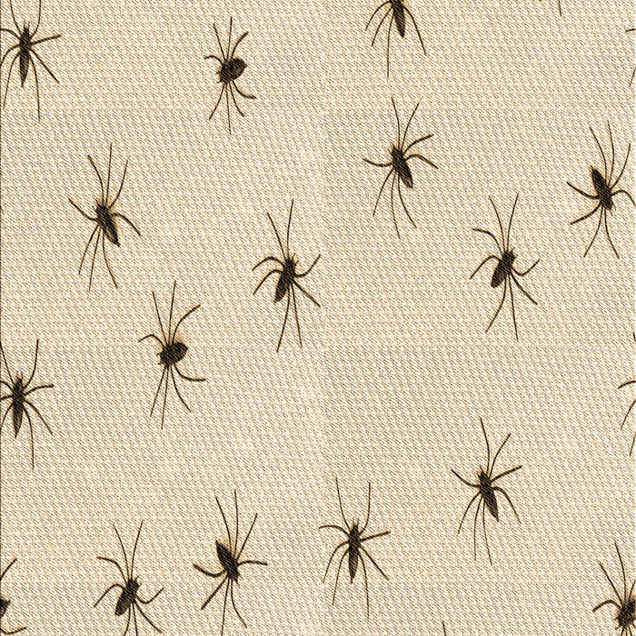 Patterned Moccasin Beige Rug, pat211brn